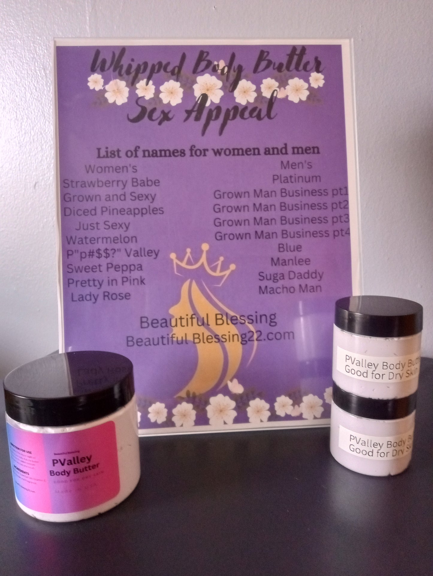 P.Valley Body Butter for Women Sex Appeal