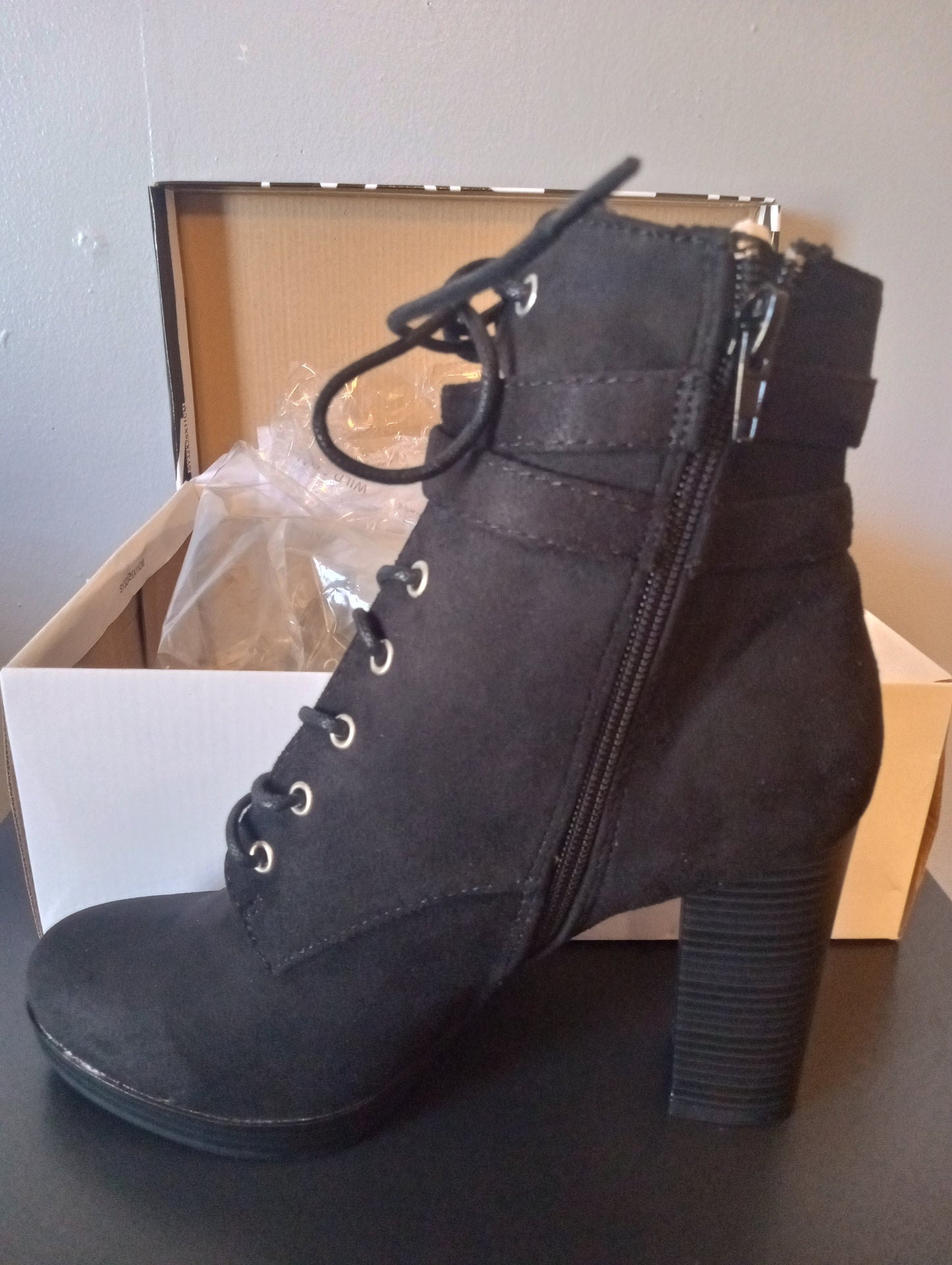 Suede Ankle Boots