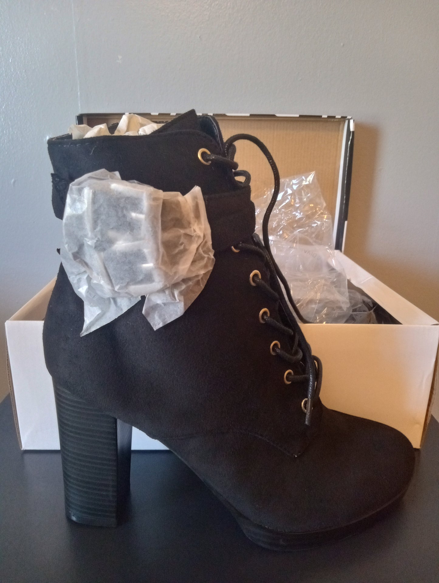 Suede Ankle Boots