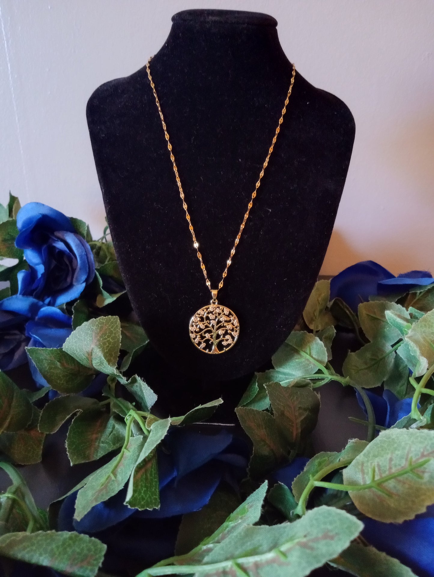 Tree of Life gold necklace