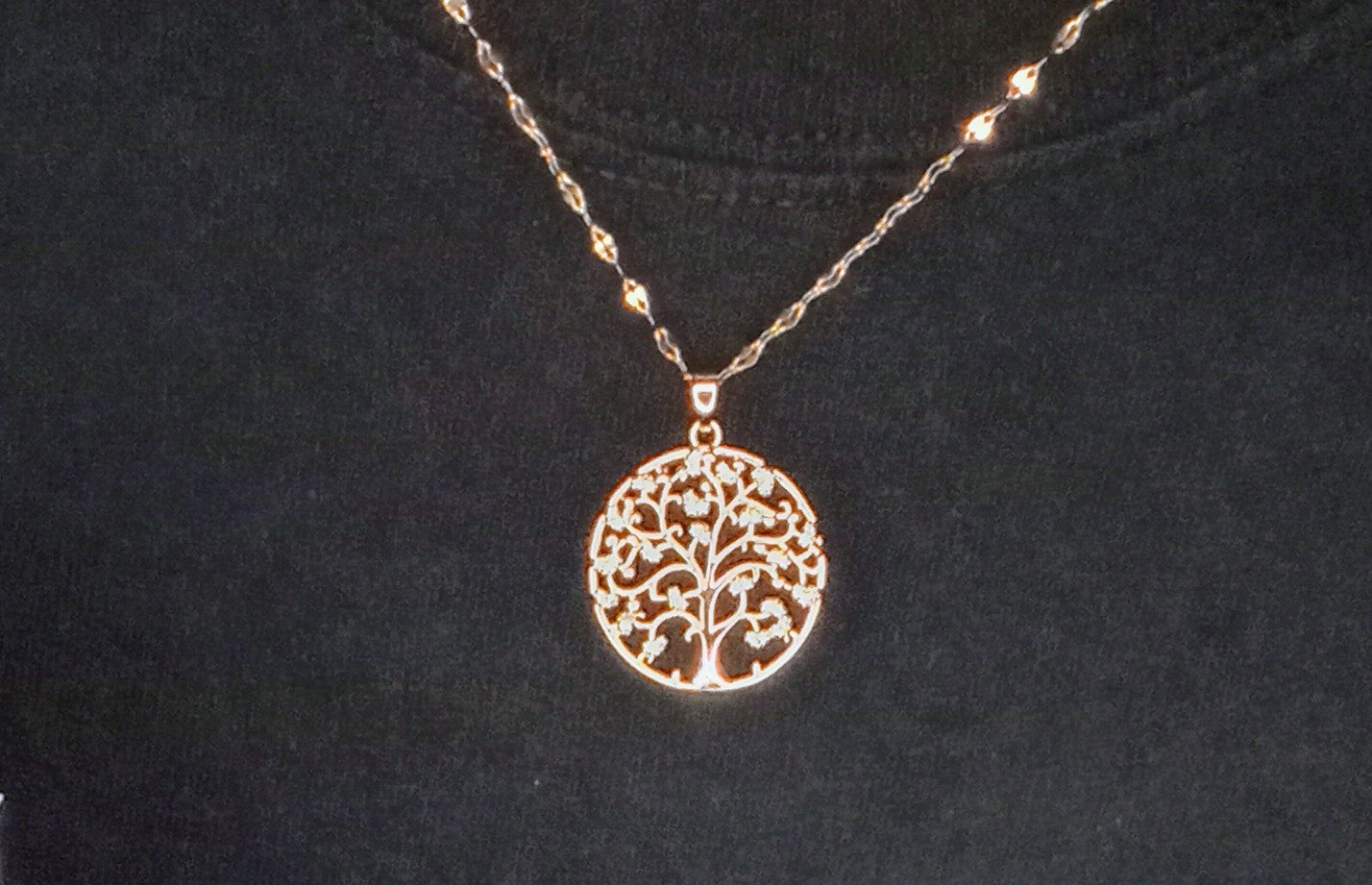 Tree of Life gold necklace