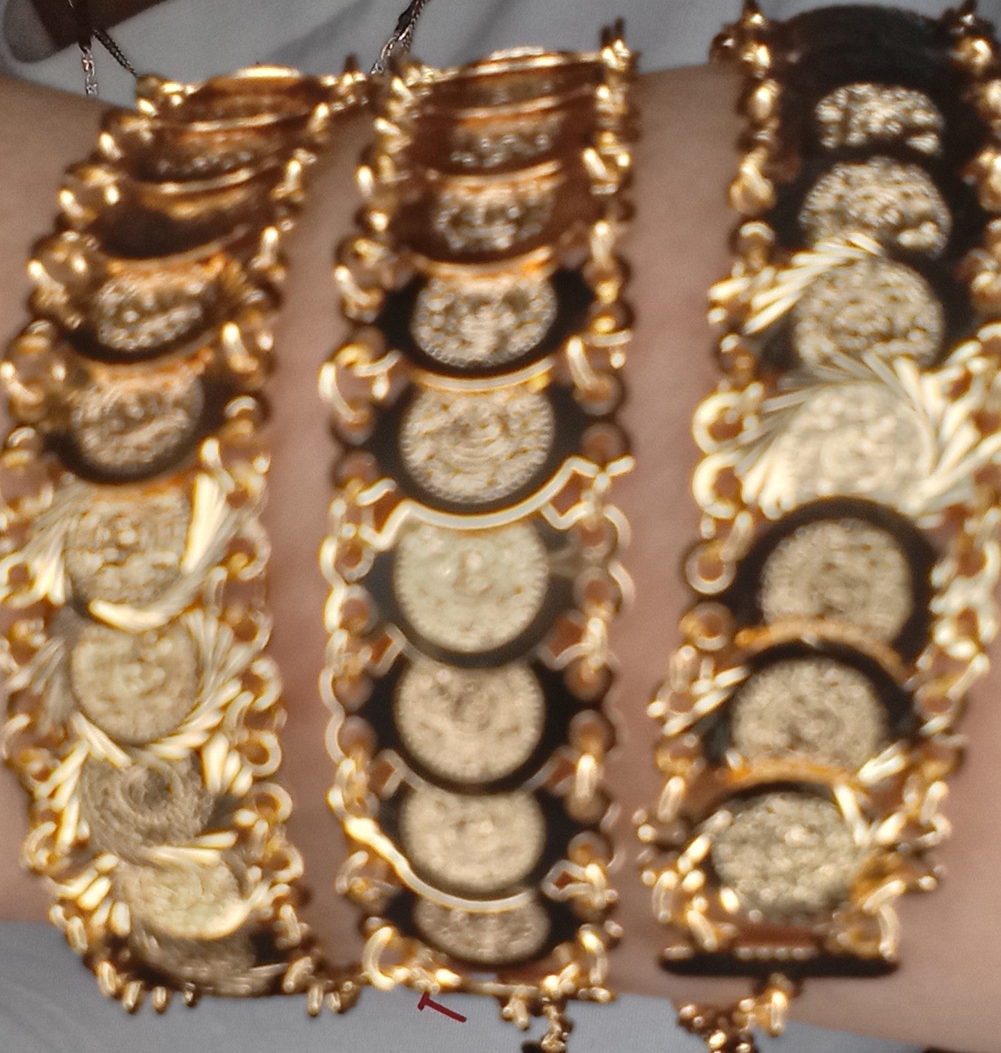 Gold Coin Bracelet